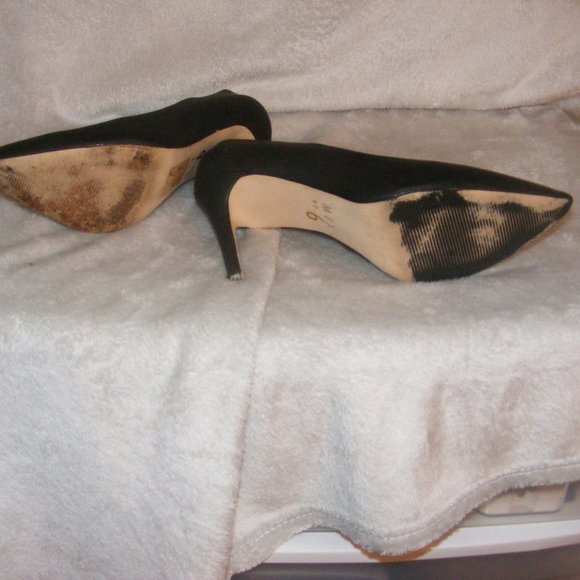 Mix No.6 Pointed Black Heels - Picture 6 of 7